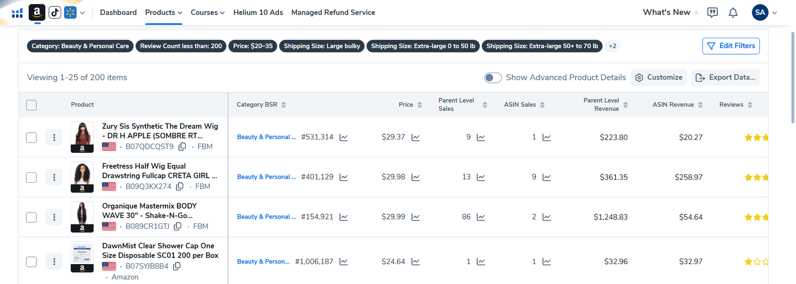 Advanced Amazon Product Research Service Advanced Amazon product research profitability breakdown